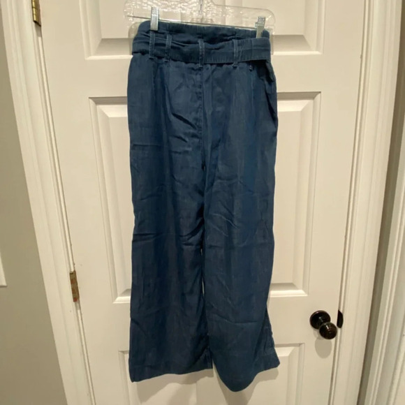 Abercrombie & Fitch High Waist Wide Leg Button Fly Jeans 16605 - Picture 6 of 13